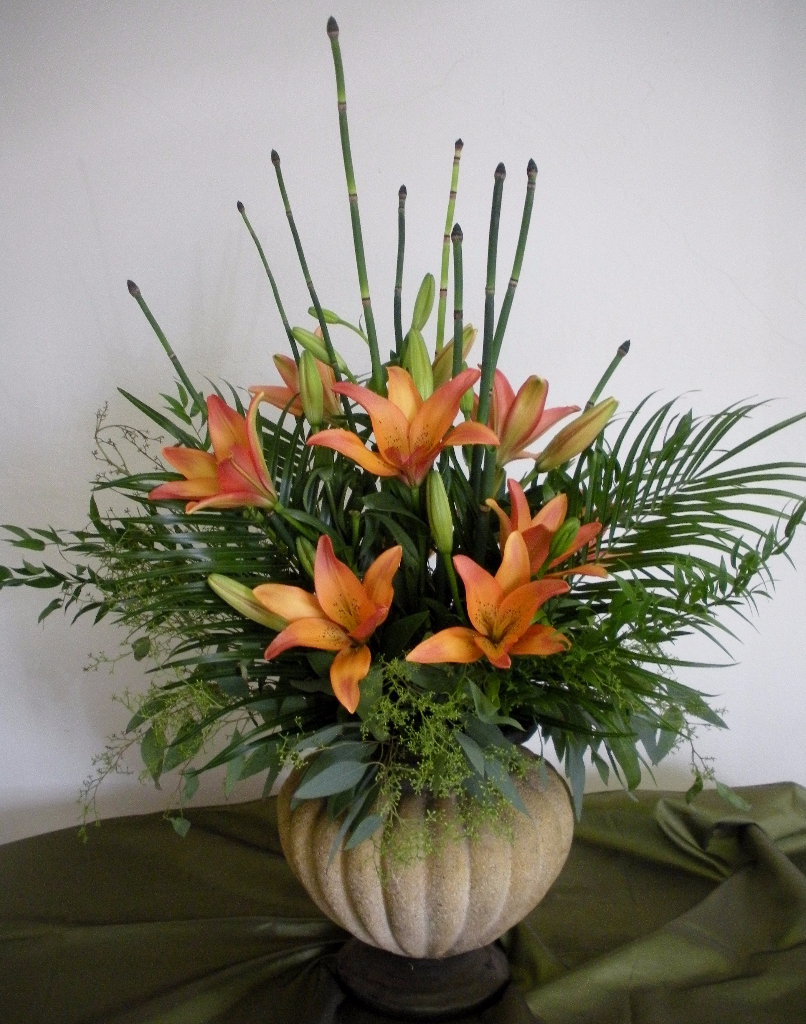 Office floral arrangements
